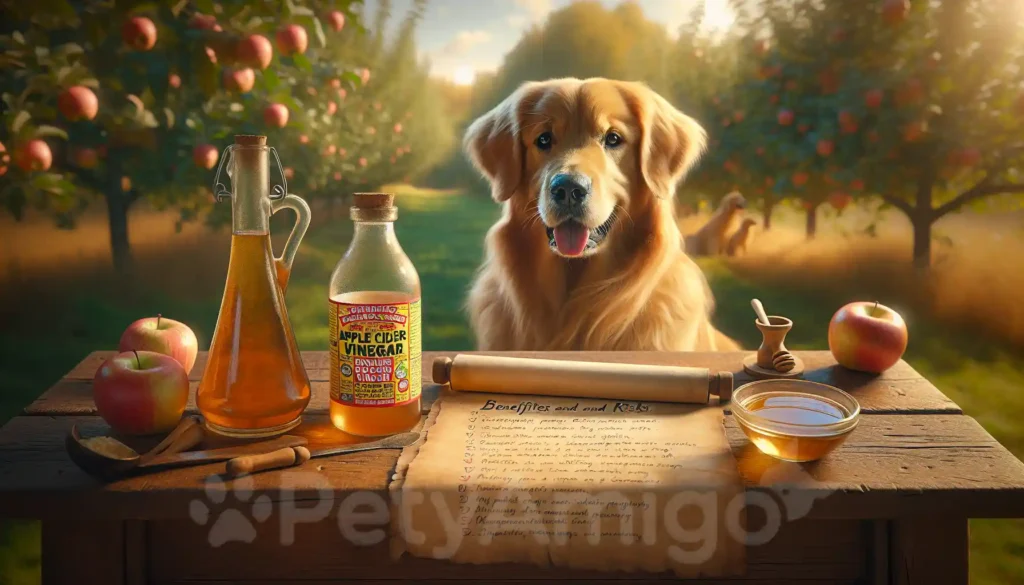 Apple cider vinegar benefits and risks for dogs