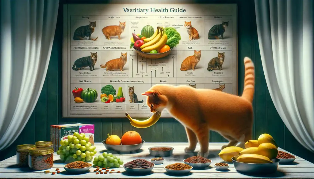 Exploring whether cats can safely eat bananas and their dietary choices.