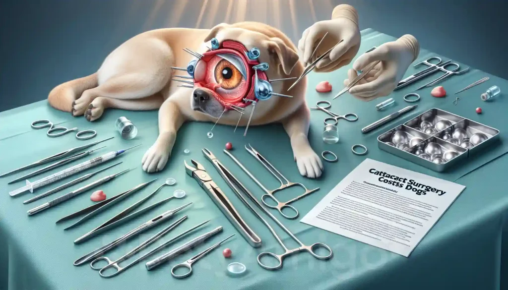 Cataract surgery costs for dogs: A guide to treatment expenses.