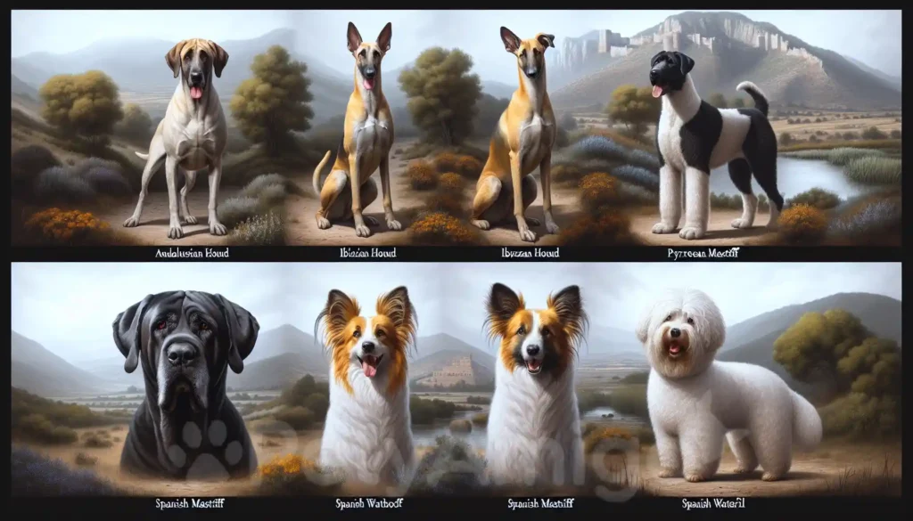 Seven unique dog breeds originating from Spain