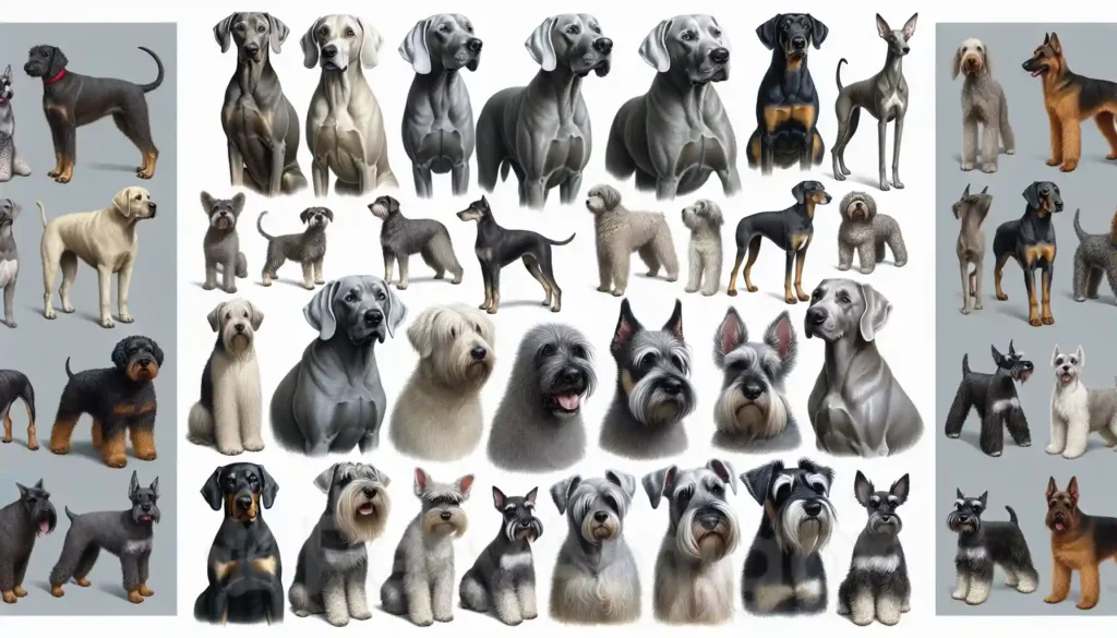 22 stunning gray dog breeds to discover today.