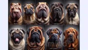 Seven dog breeds known for their signature wrinkles.